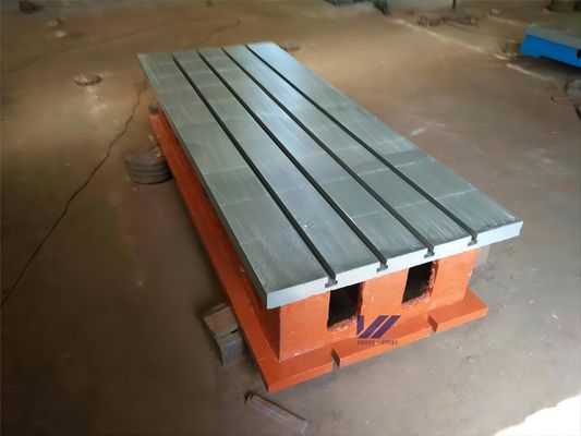 High Strength Cast Iron T Slot Work Table Workbench  Custom Made